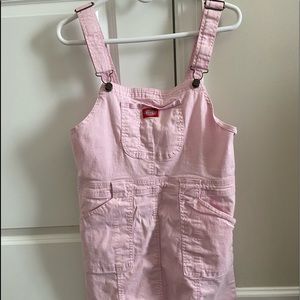 Dickies Overall Dress (Light Pink)